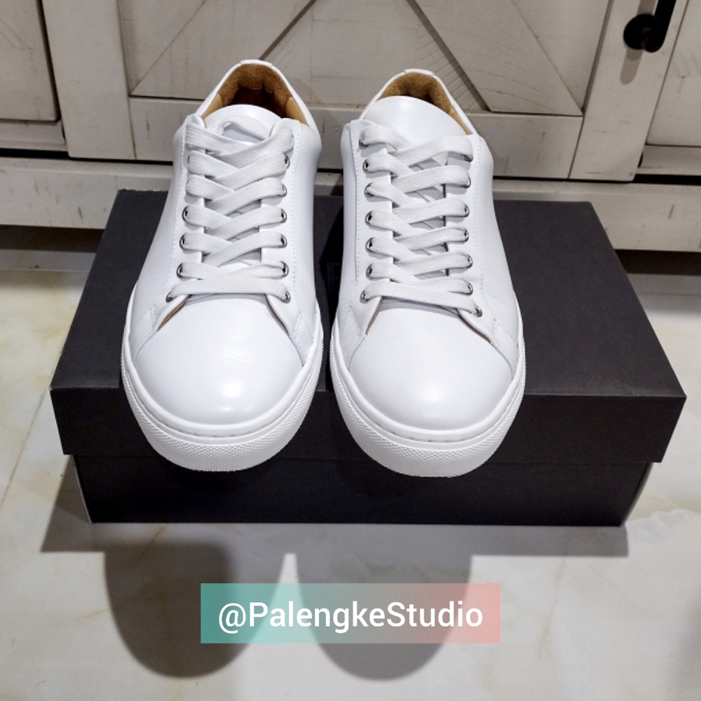 Thursday Boot Co. White Premier Low Top Sneakers